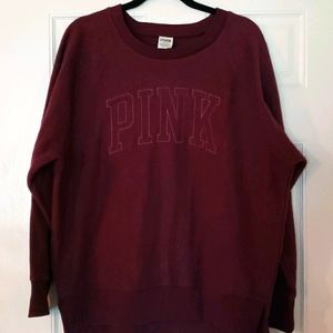 Pink Victoria secret woman sweater